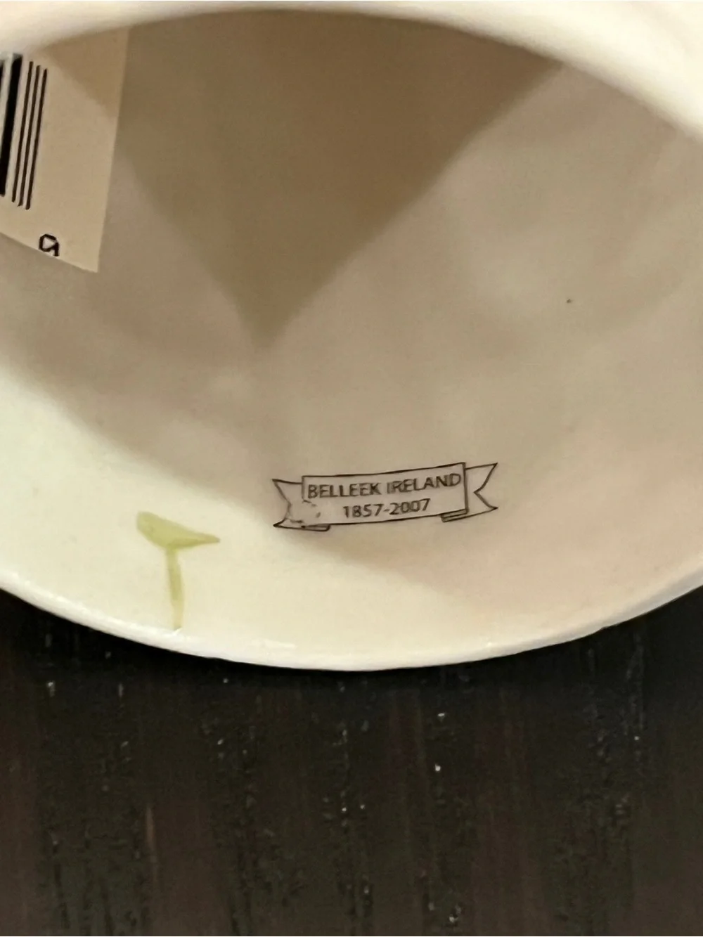 Belleek Trademark 2007 Annual Ornament Bell